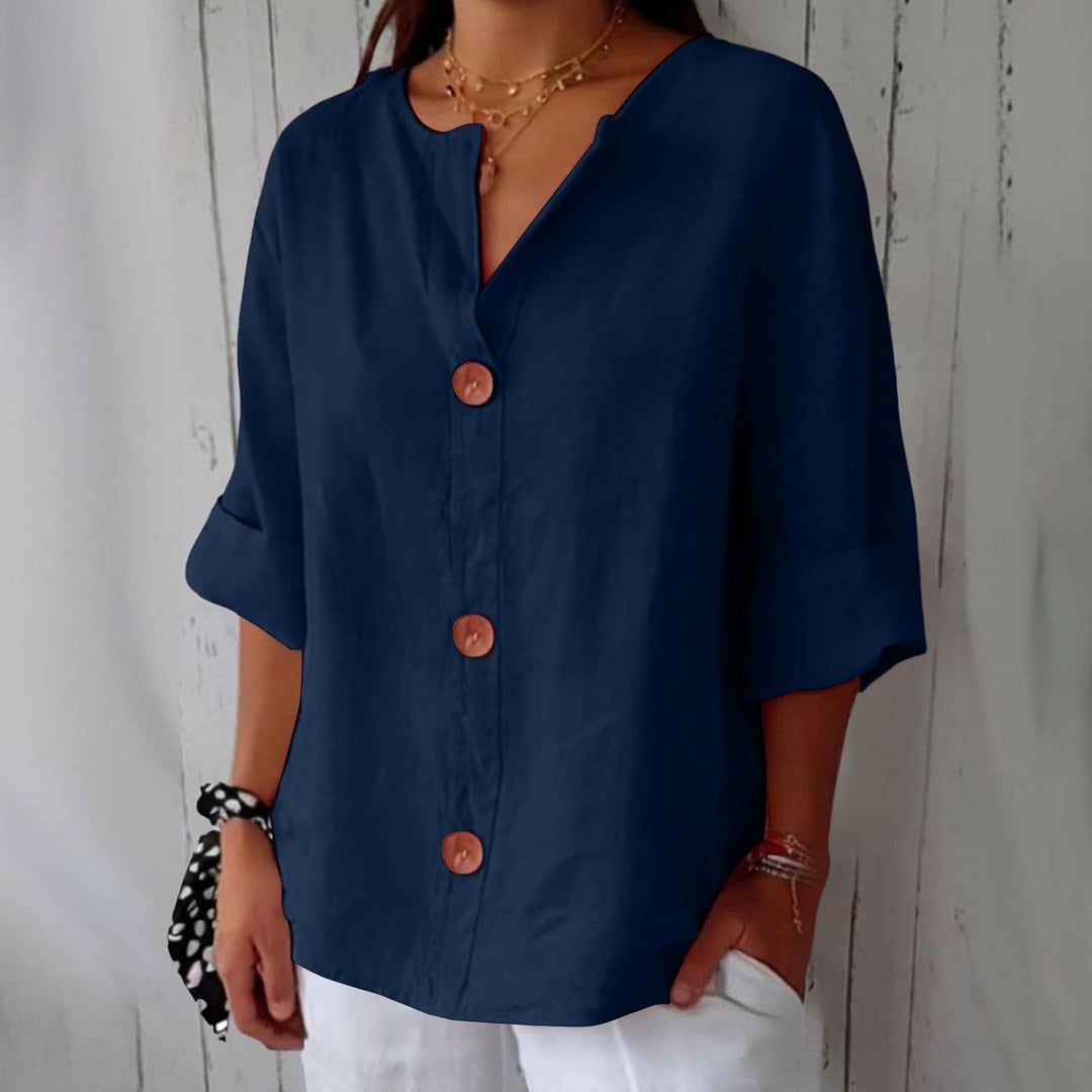 Hazel | Loose-fitting Summer Blouse